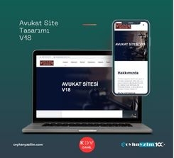 Avukat Site Tasarımı V18