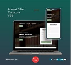 Avukat Site Tasarımı V33
