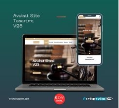 Avukat Site Tasarımı V25