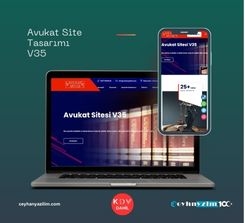 Avukat Site Tasarımı V35