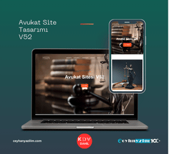 Avukat Site Tasarımı V52