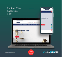 Avukat Site Tasarımı V38