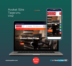 Avukat Site Tasarımı V42