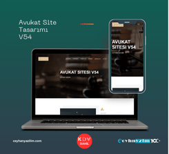 Avukat Site Tasarımı V54