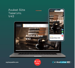 Avukat Site Tasarımı V43