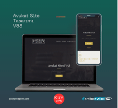 Avukat Site Tasarımı V58