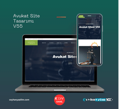 Avukat Site Tasarımı V55