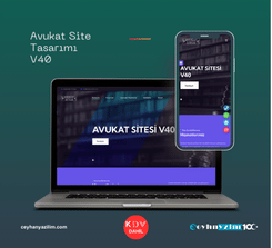 Avukat Site Tasarımı V40
