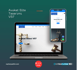Avukat Site Tasarımı V57