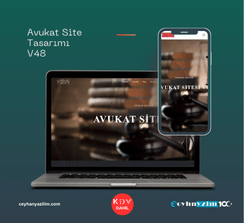 Avukat Site Tasarımı V48