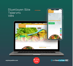 Diyetisyen Site Tasarımı  V4