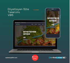 Diyetisyen Site Tasarımı  V6