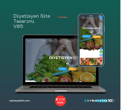 Diyetisyen Site Tasarımı  V5