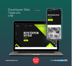 Diyetisyen Site Tasarımı  V10