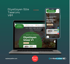 Diyetisyen Site Tasarımı  V1