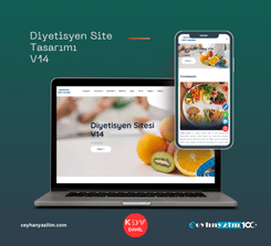 Diyetisyen Site Tasarımı  V14