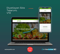 Diyetisyen Site Tasarımı  V13