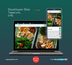 Diyetisyen Site Tasarımı  V15