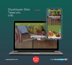 Diyetisyen Site Tasarımı  V16