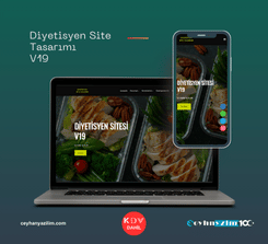 Diyetisyen Site Tasarımı  V19
