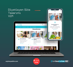 Diyetisyen Site Tasarımı  V21