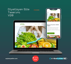 Diyetisyen Site Tasarımı  V20