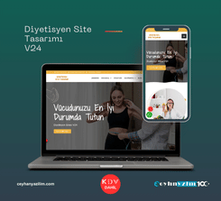 Diyetisyen Site Tasarımı  V24