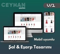 E-Ticaret Şal & Eşarp Tasarımı